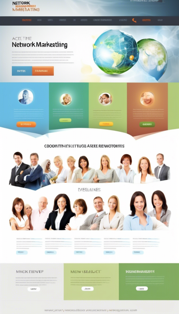 Network Marketing Website Templates