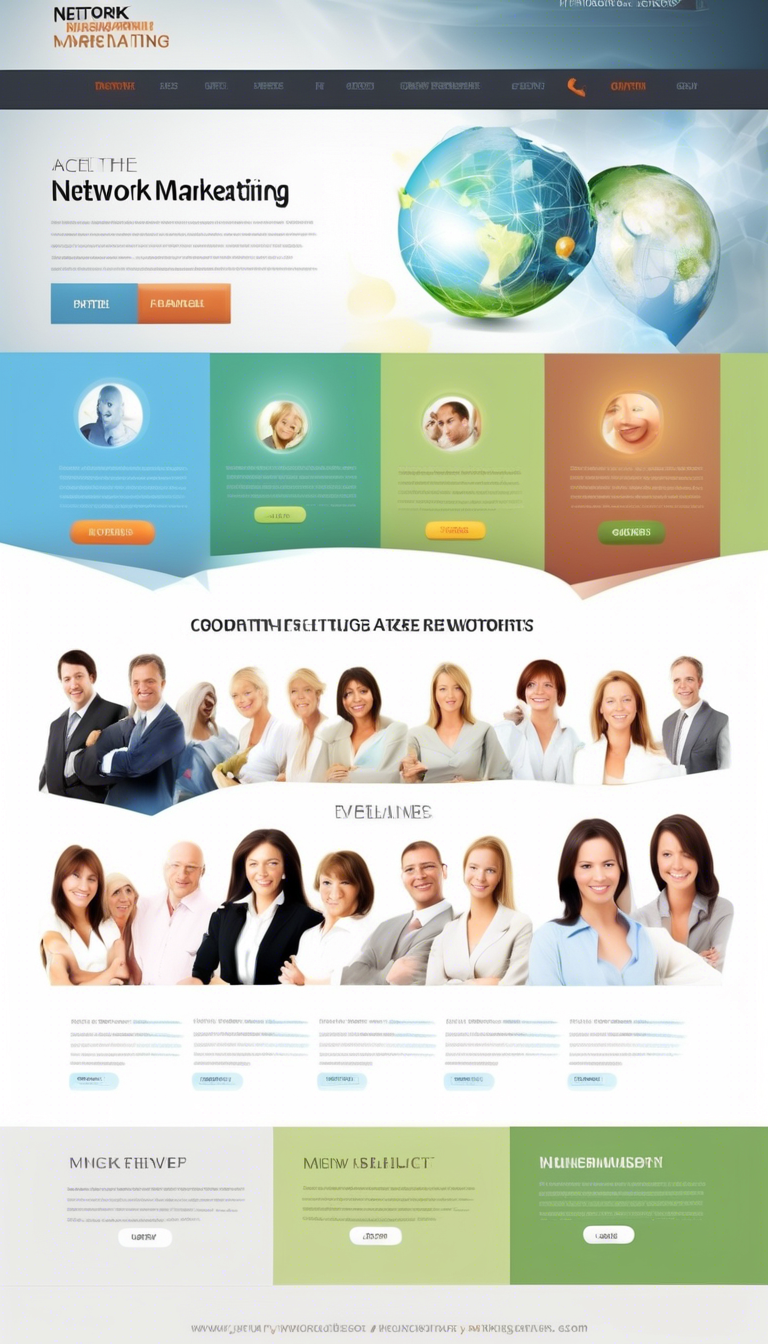 Network Marketing Website Templates